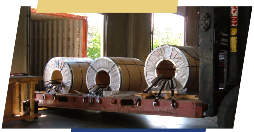 intermodal metals within a warehouse